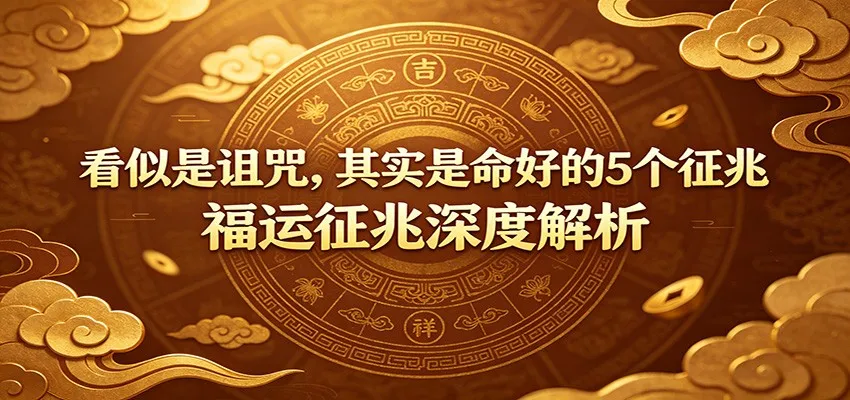 付费文章:《看似是诅咒,其实是命好的5个征兆》福运征兆深度解析-知云阁资源站