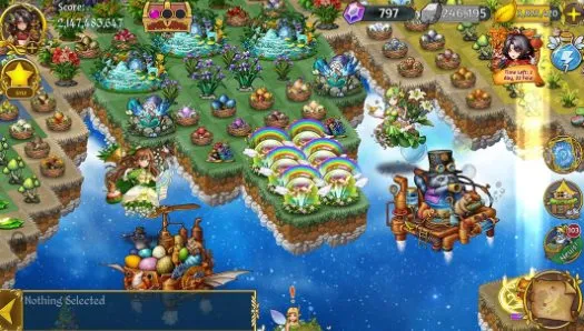 精灵世界种田v5.3.4清爽版★地图最大的合成类休闲单机手游-知云阁资源站