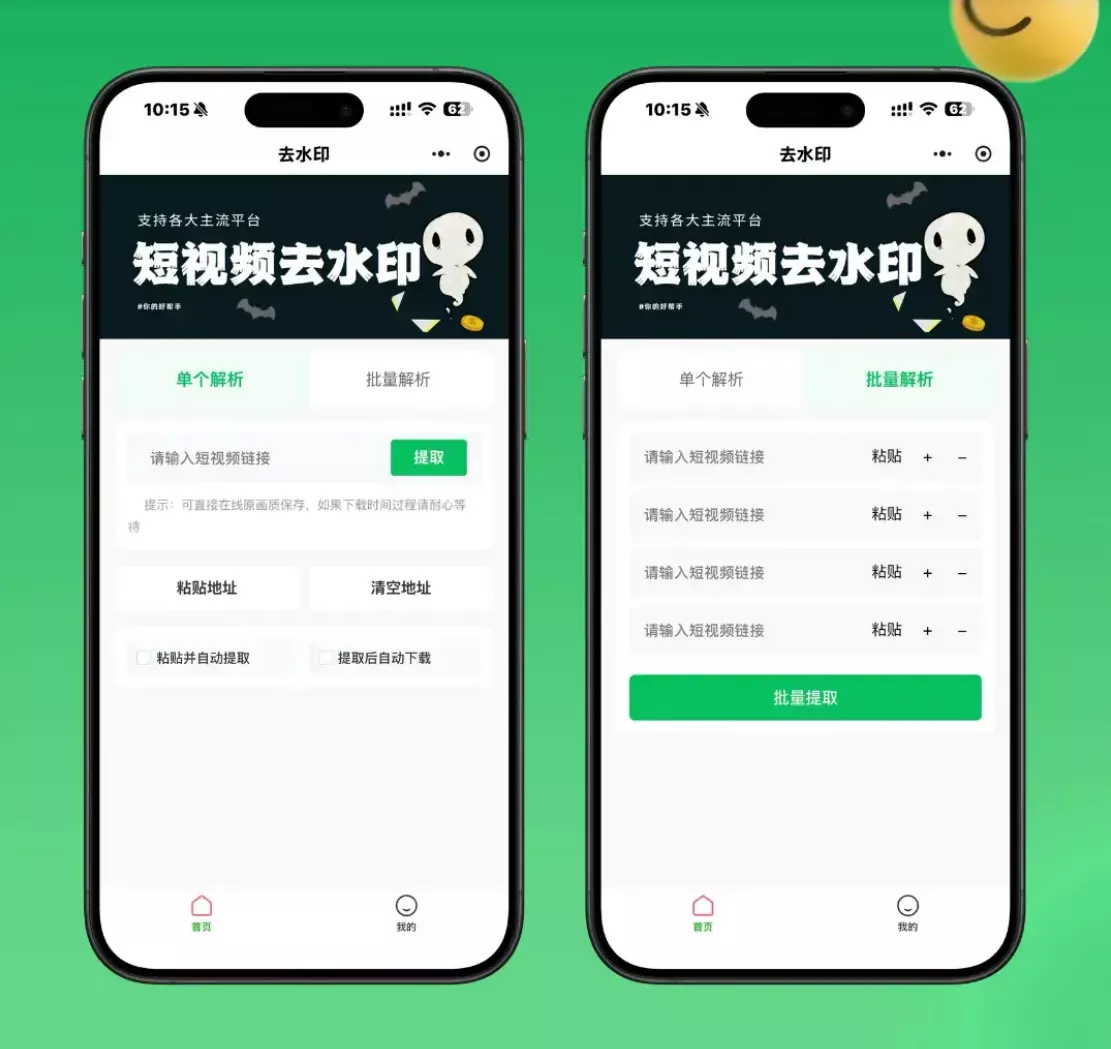 2026最新去水印小程序源码 v1.6.5 带流量主-知云阁资源站