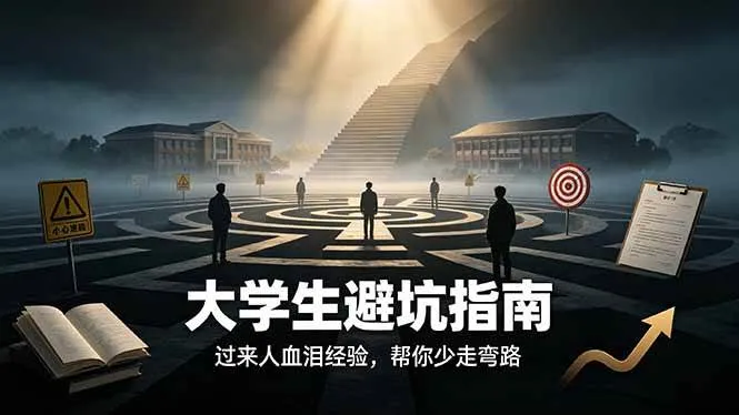 (19195期)付费文章:大学生避坑指南 ,过来人血泪经验,帮你少走弯路-知云阁资源站
