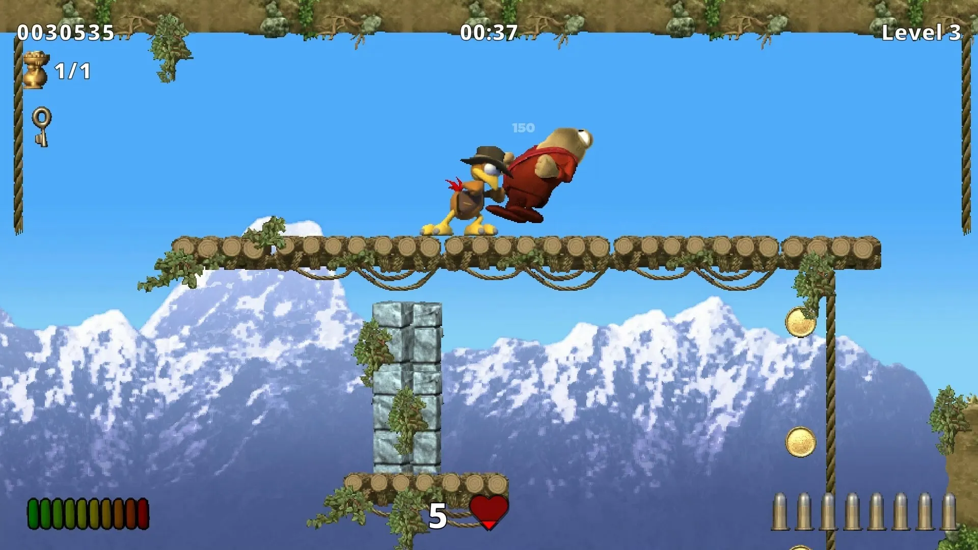 《怪鸡历险记 Moorhuhn Jump and Run Traps and Treasures》Switch英日文版NSZ下载-知云阁资源站
