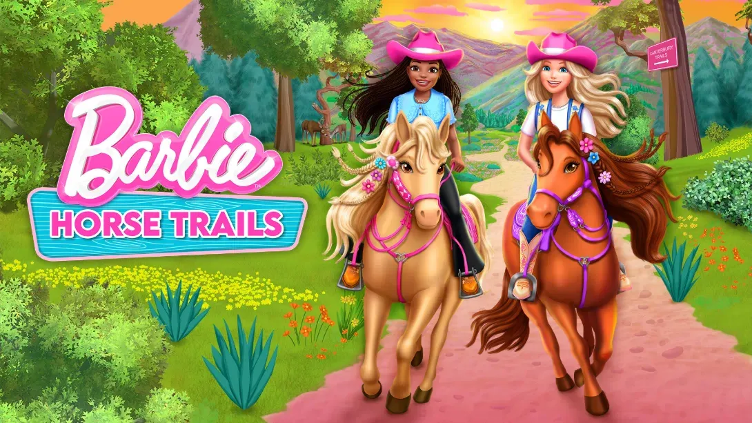 【美版】芭比马术小径 .Barbie Horse Trails 中文 【美版】芭比马术小径 .Barbie Horse Trails 中文