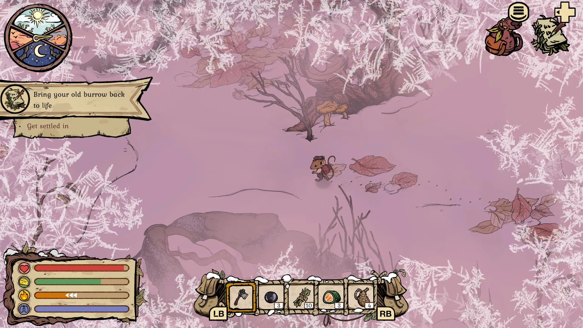 《林间暖巢 Winter Burrow》Switch美版中文NSZ下载 – 含1.0.3补丁