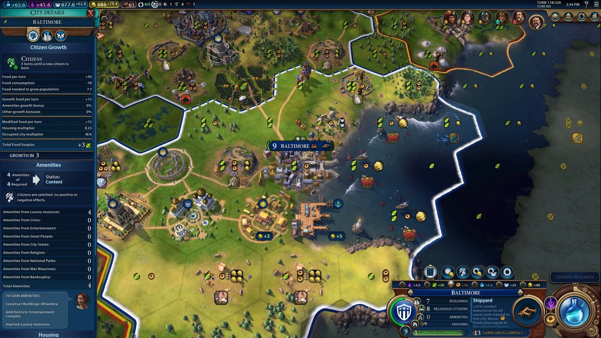 《文明6 Sid Meiers Civilization VI》Switch美版中文版NSP下载 – 含1.2.19补丁