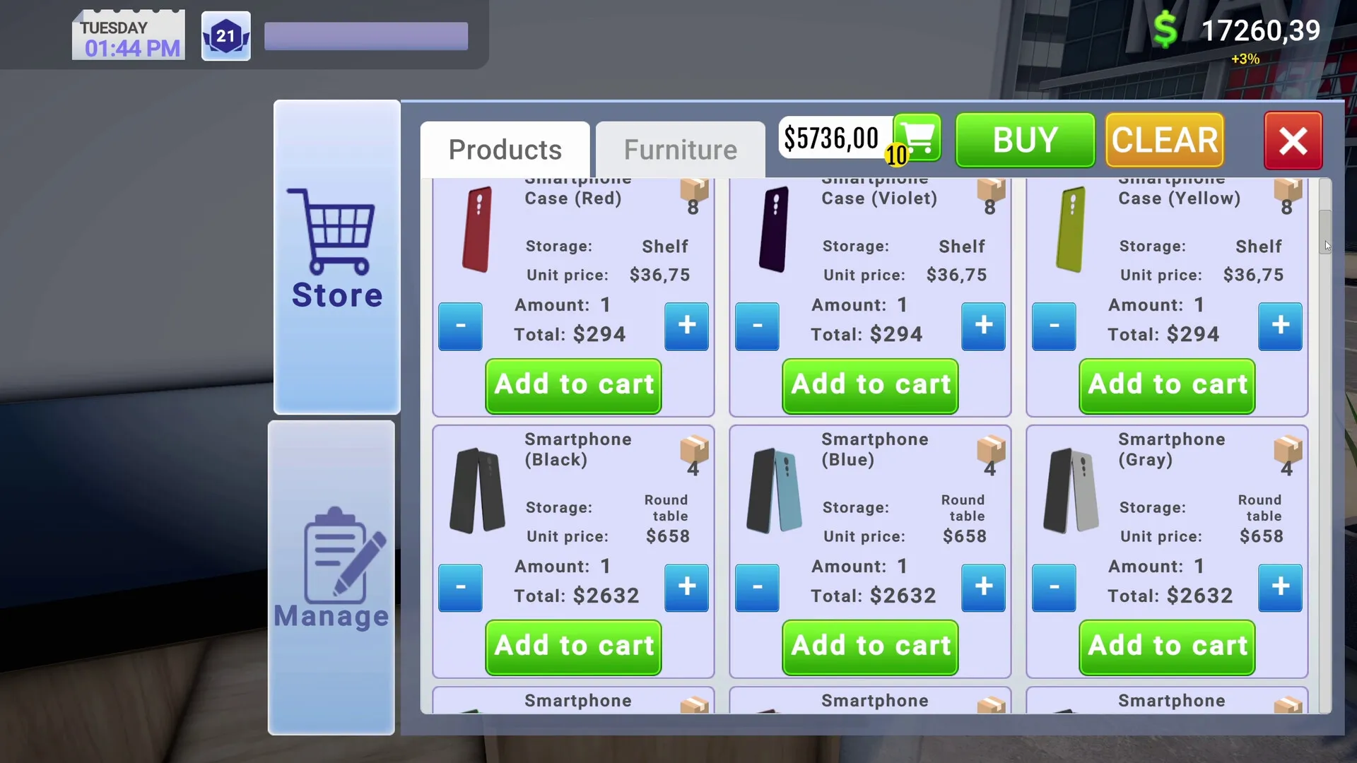 电子商店模拟器/Electronics Store Simulator-知云阁资源站