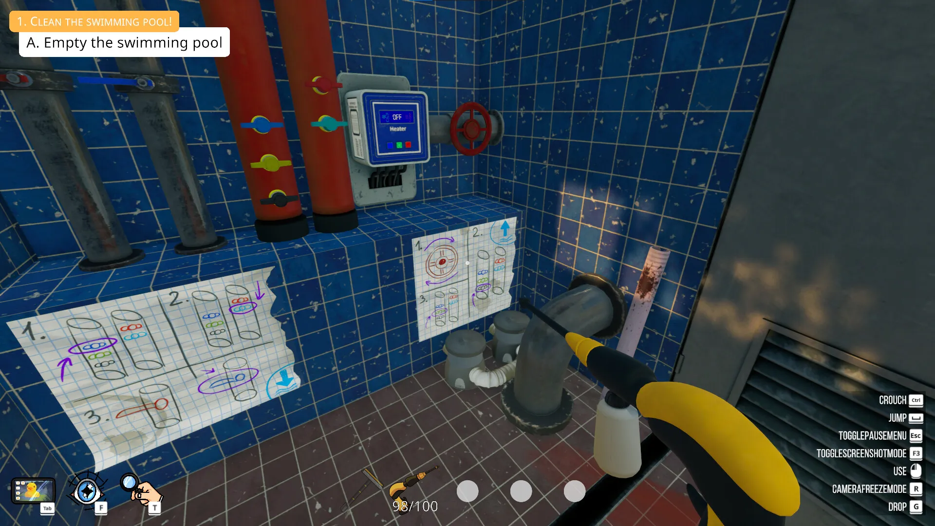泳池清洁模拟器/Pool Cleaning Simulator-知云阁资源站