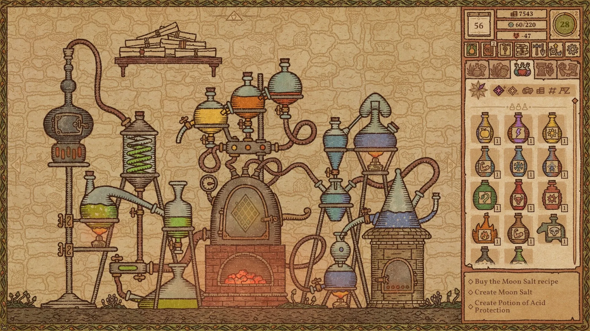 《药剂工艺 炼金术士模拟器 Potion Craft》Switch美版中文NSZ下载 – 含1.1.0.5补丁