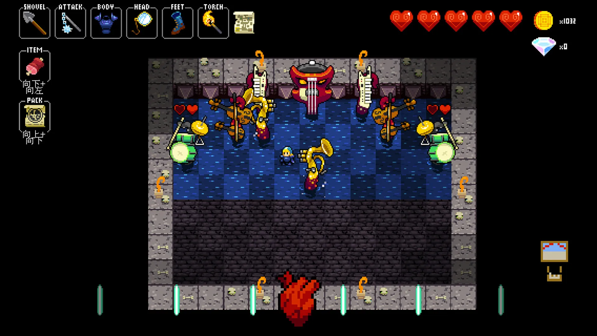节奏地牢/Crypt of the NecroDancer 节奏地牢/Crypt of the NecroDancer