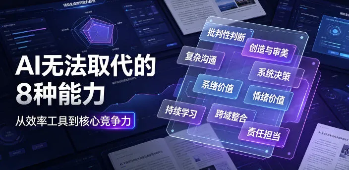 付费文章:AI无法取代的8种能力-知云阁资源站