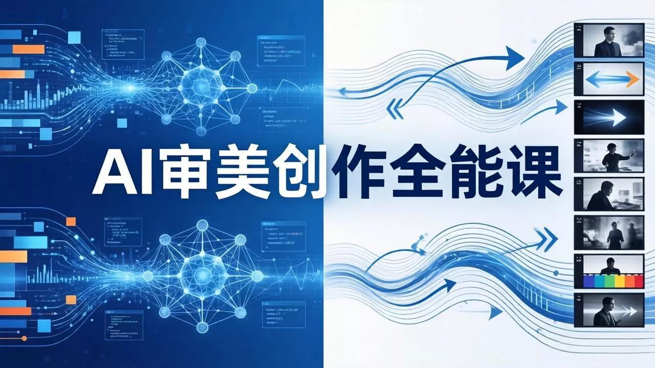 AI审美创作全能课-更新0706:MJ+Seedance+模型训练+影视分镜+编剧,一站式掌握AI艺术创作-知云阁资源站