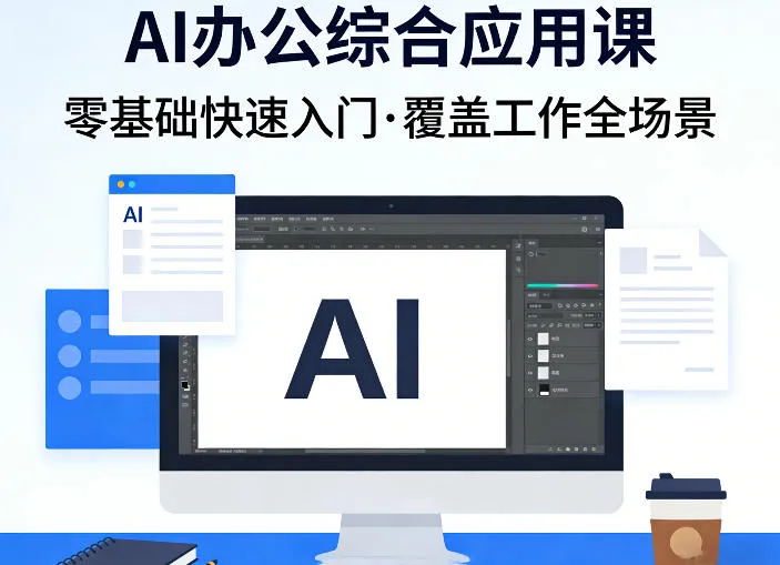 AI办公综合应用课,零基础快速入门,覆盖了工作中各种应用场景-知云阁资源站