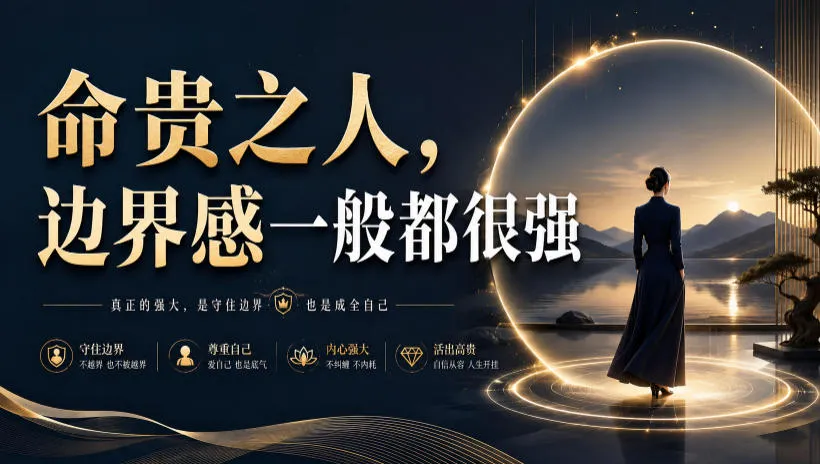 付费文章:命贵之人,边界感一般都很强-知云阁资源站