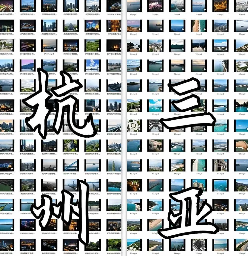 (19309期)热门全国旅游风景素材!4K全国旅游景点素材库,7250款素材,旅行达人城市航拍风景风光高清短视频-知云阁资源站