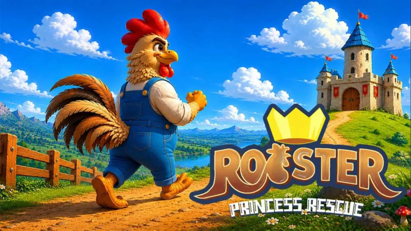 【日版】公鸡勇士:拯救公主 .Rooster: Princess Rescue 英语-知云阁资源站