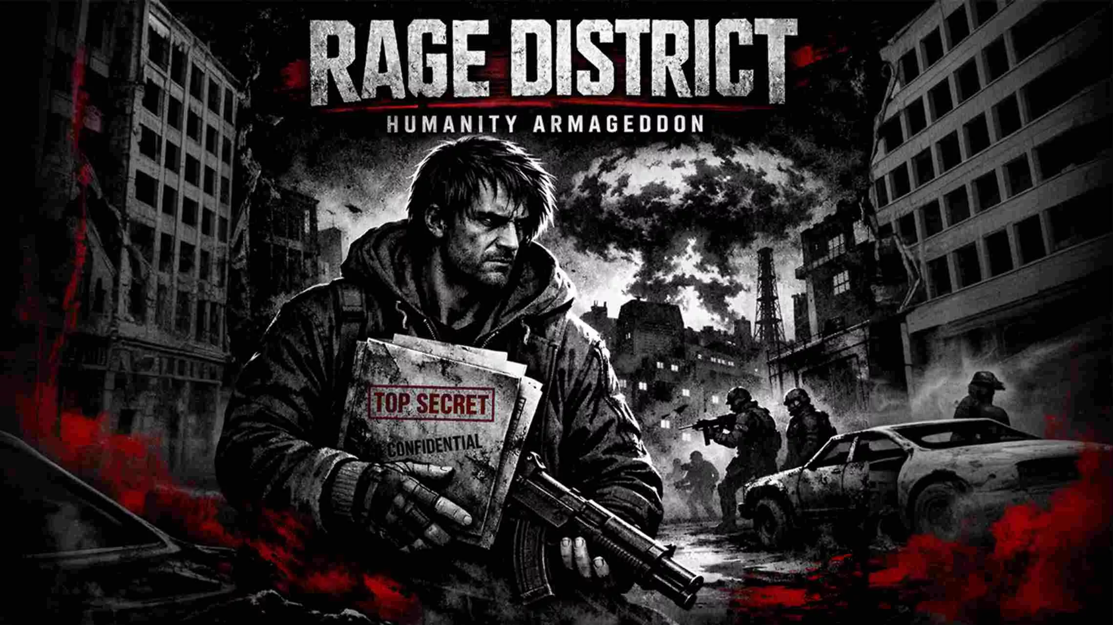 【美版】狂怒区 人类末日 Rage District – Humanity Armageddon 英语-知云阁资源站