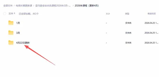 亚马逊 FBA 系统课程(更新26年4月-知云阁资源站