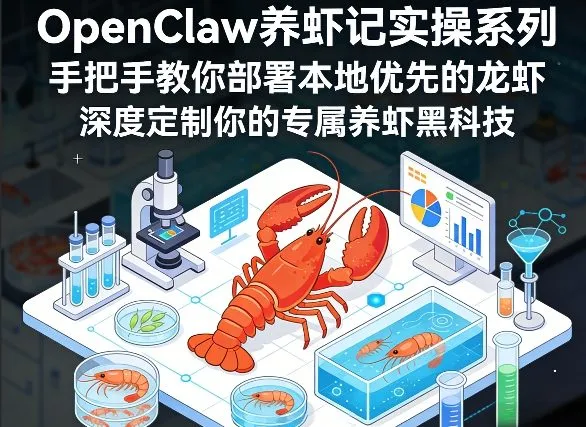 OpenClaw养虾记实操系列,手把手教你部署本地优先的龙虾,深度定制你的专属养虾黑科技-知云阁资源站