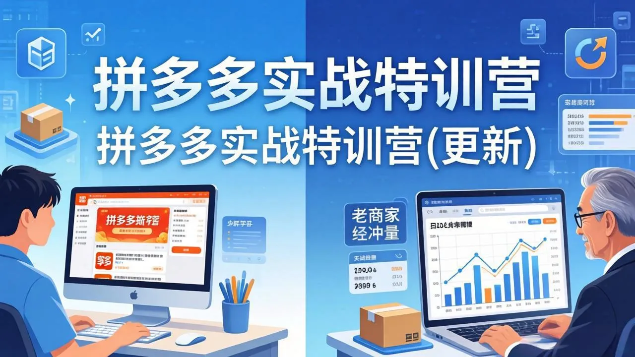 拼多多实战特训营(更新4月-知云阁资源站